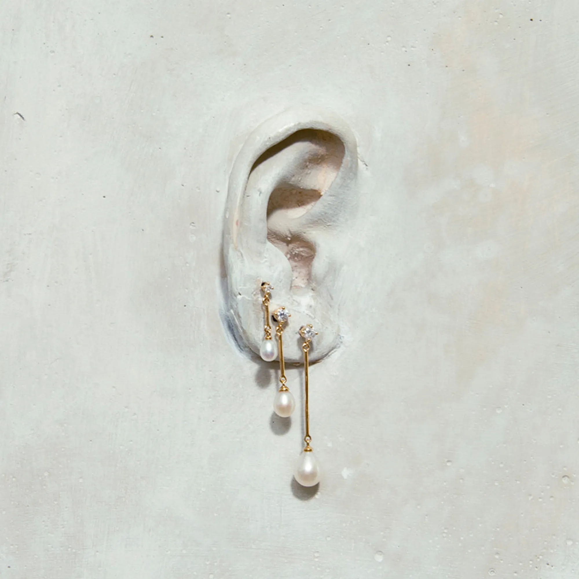 Anissa Kermiche Boucle D'Oreille Perle Princesse