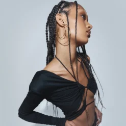 Anissa Kermiche Boucles D'Oreilles Creoles Mega Razzle Dazzle