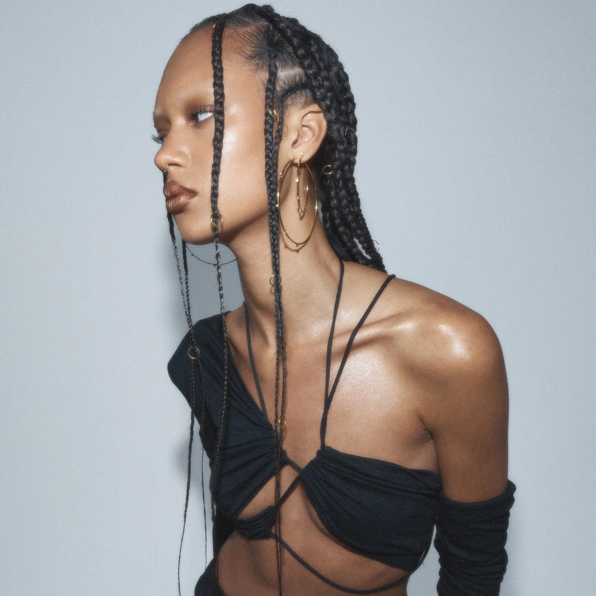 Anissa Kermiche Boucles D'Oreilles Creoles Razzle Dazzle
