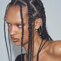 Anissa Kermiche Boucles D'Oreilles Grande Gemme