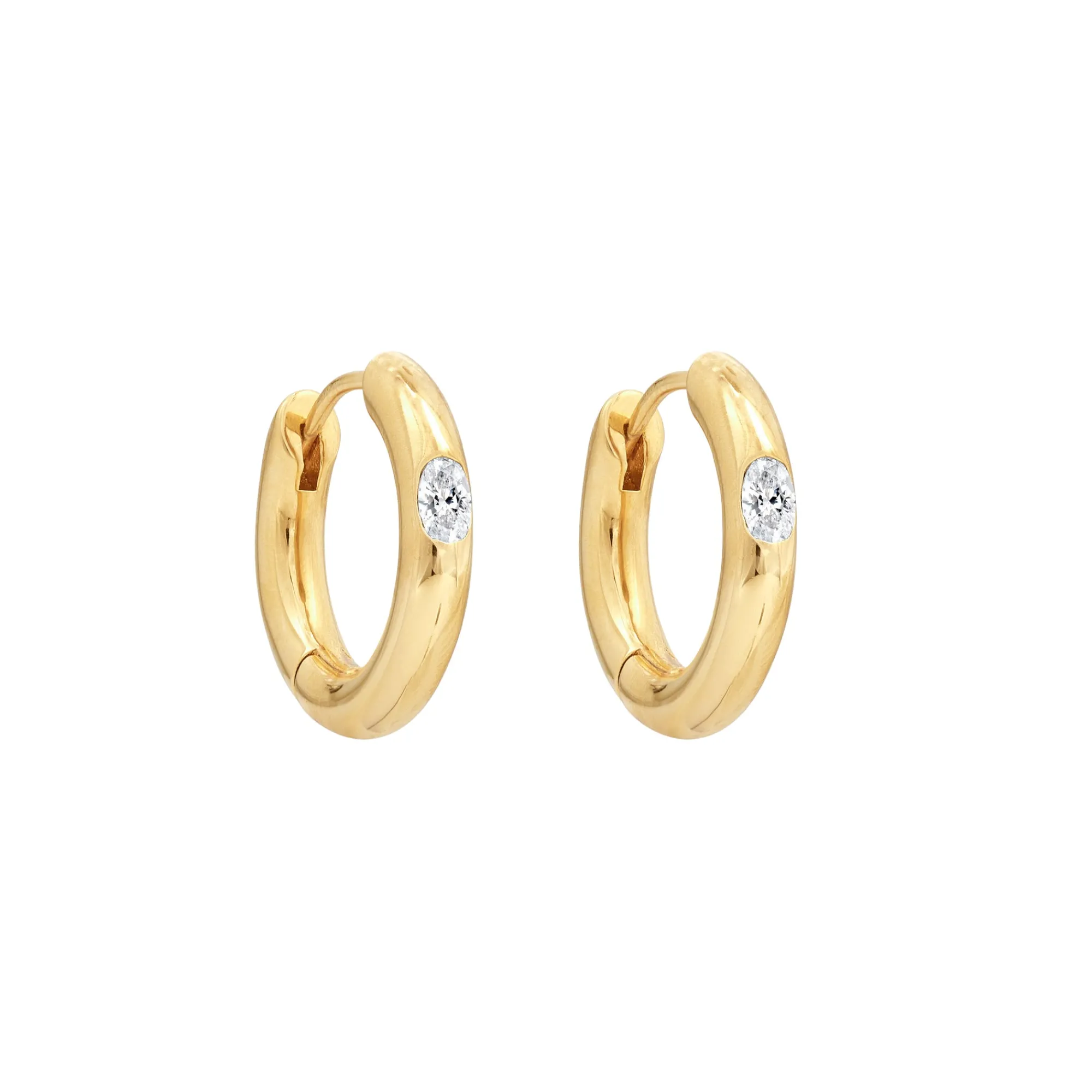 Anissa Kermiche Boucles D'Oreilles Heartbreaker (Or)