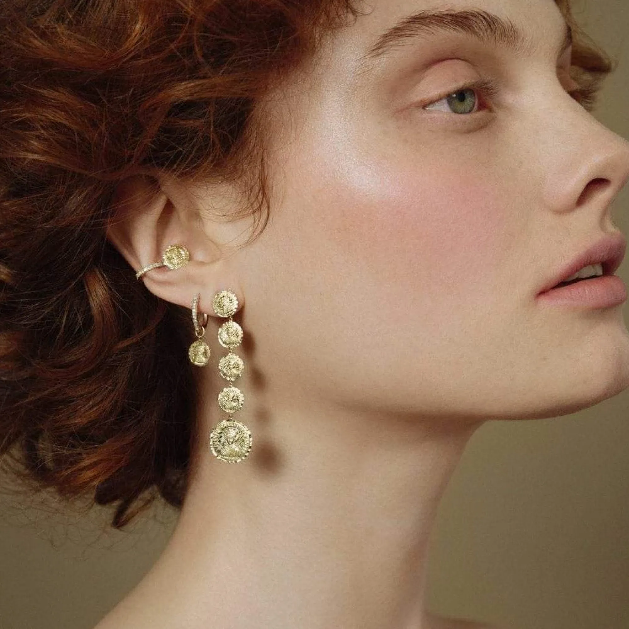 Anissa Kermiche Boucles D'Oreilles Louise D'Infinie