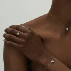 Anissa Kermiche Collier D'Opale Carree