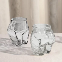 Anissa Kermiche Le Popotin Gl(Ass) Clear-Ensemble De Deux