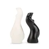 Anissa Kermiche Paire De Salieres Et Poivrieres Pour Le Corps (Beige, Noir)