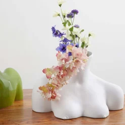 Anissa Kermiche Vase Breast Friend (Blanc Mat)