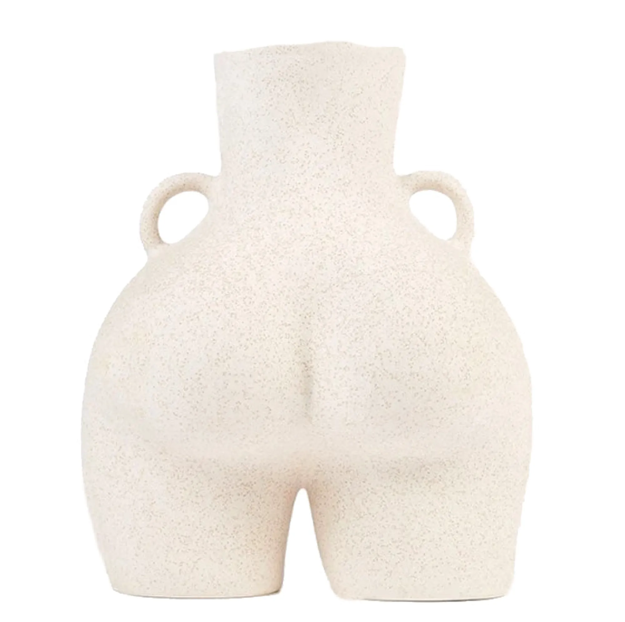 Anissa Kermiche Vase Poignees D'Amour (Beige Mouchete)